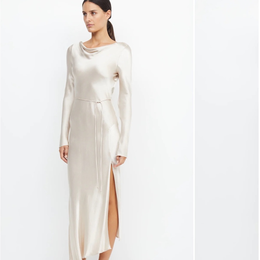 Bec and bridge moon dance long sleeve maxi dress